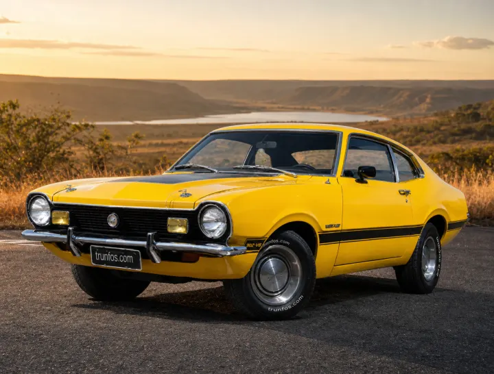 Maverick GT amarelo